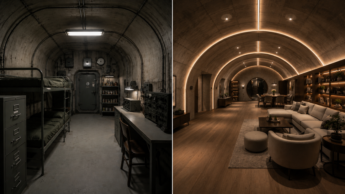The History of Underground Bunkers: From Military to Luxury