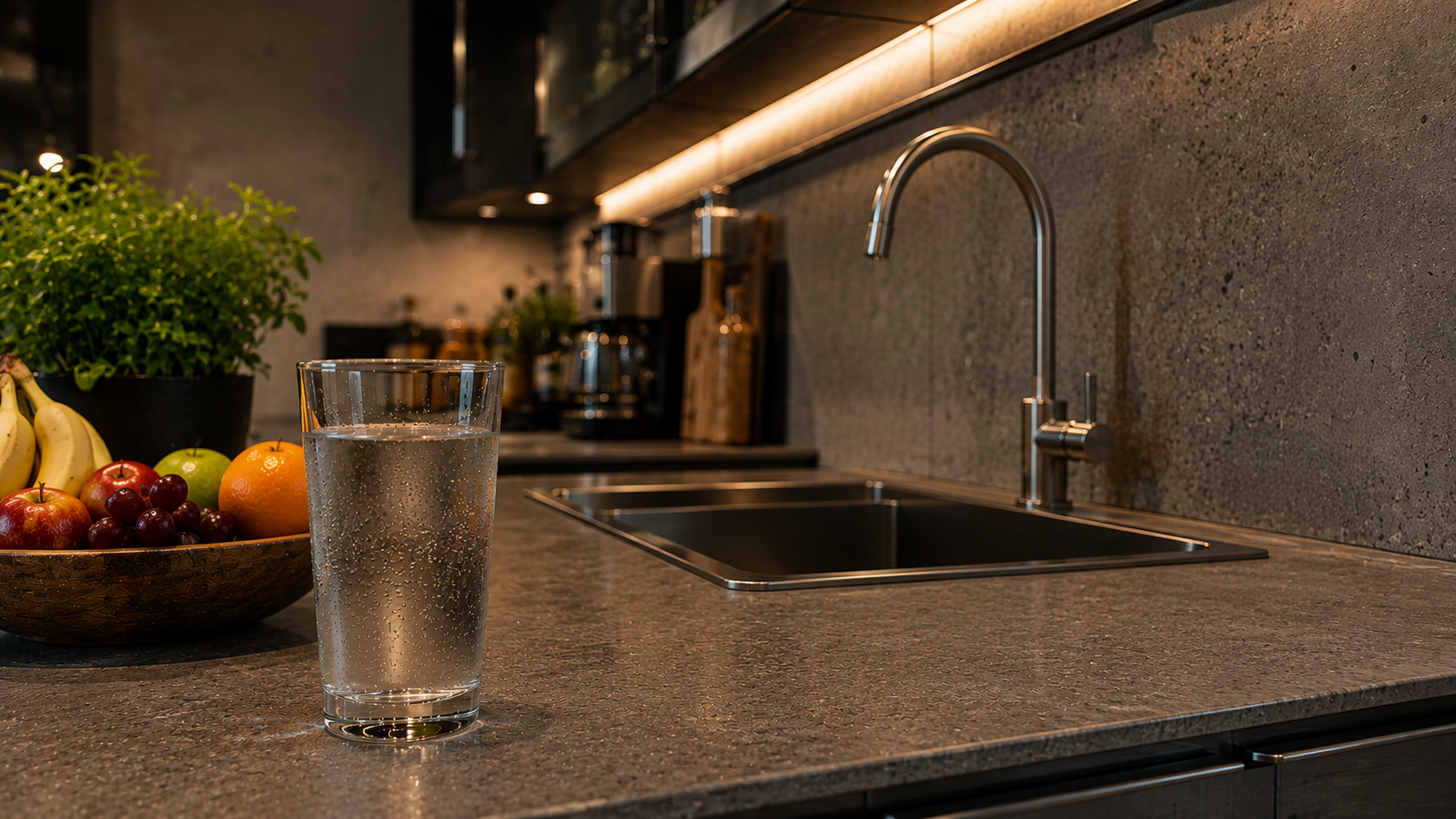 Water Supply and Filtration Inside an Underground Bunker