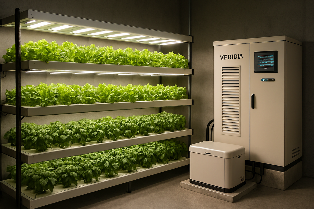 The "Veridia" Hydroponic Farm